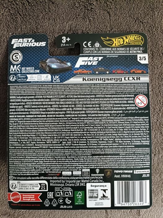 Hot Wheels Premium Koenigsegg CCXR