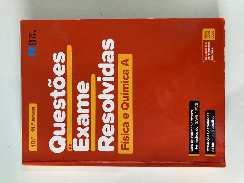 Preparação Exame Física e Química A (10.° e 11.° anos)