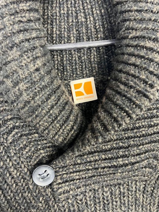 Heavy Thick Sweter Hugo Boss Orange Alpaca / Wool