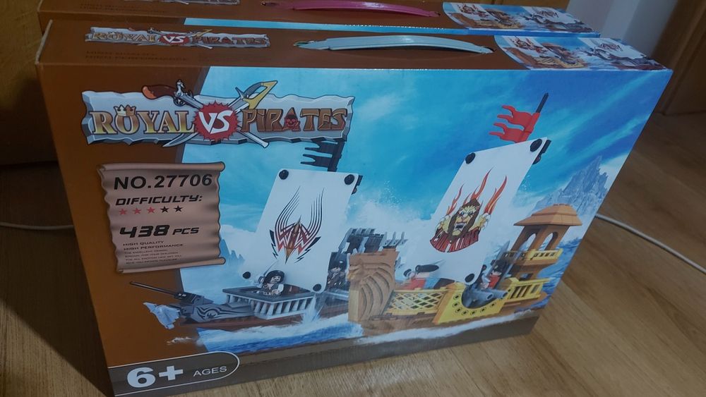 Sprzedam nowe klocki royal vs pirates wojny okrętów
