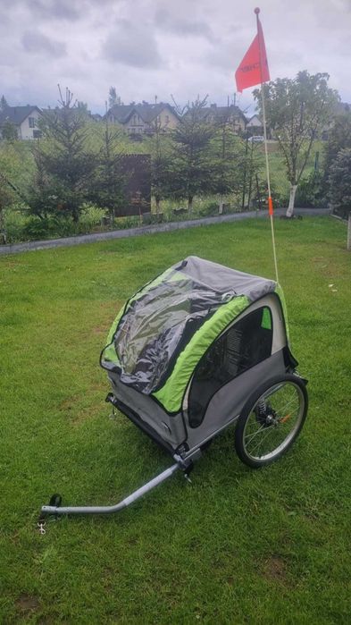 Przyczepka rowerowa Fischer Bikes z zawieszeniem