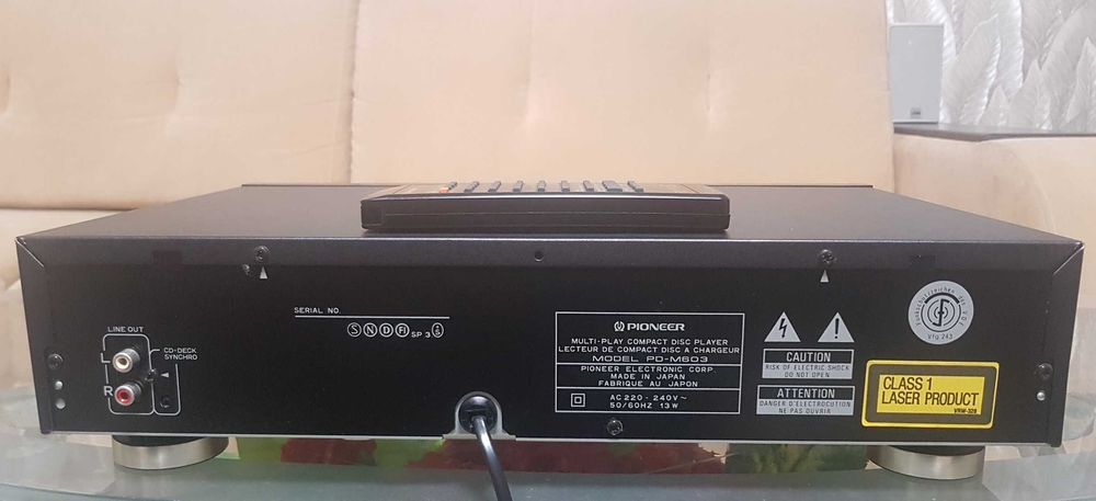 CD плеер Pioneer PD-M 603 Multi-Play/6 Disc/ made in Japan/Japon