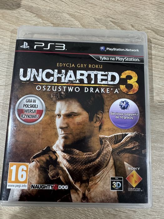 Uncharted 3 Pl wersja Play Station 3 Ps3 stan idealny