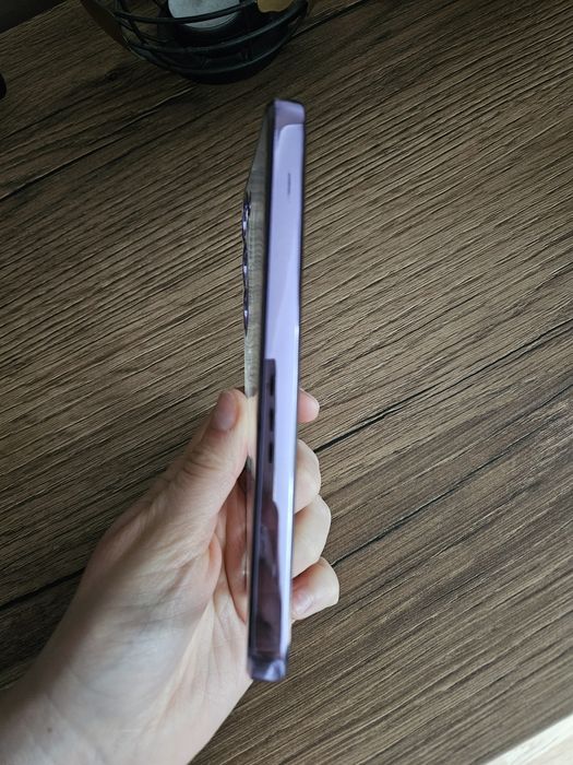 Etui case do Samsung Galaxy S23 Nowe przezroczyste metalic fiolet