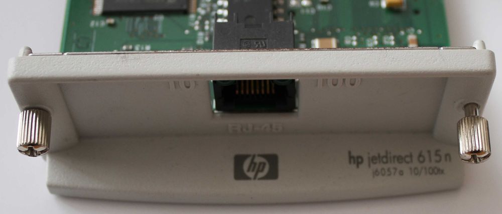 принт-сервер HP JetDirect 615n (модель J6057A)