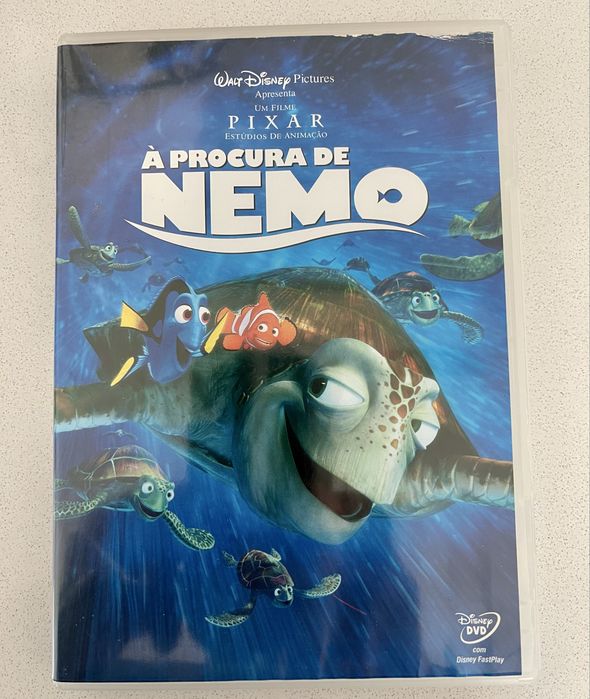 DVD À Procura de Nemo – Disney Pixar
