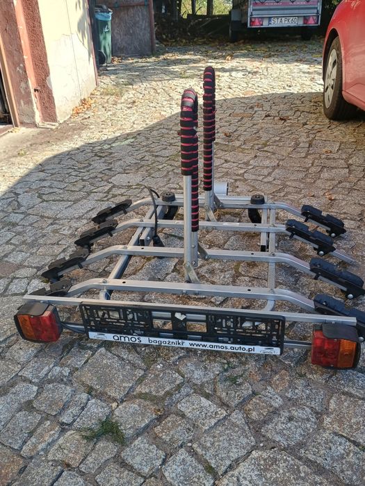 Bagażnik rowerowy na hak - 4 rowery