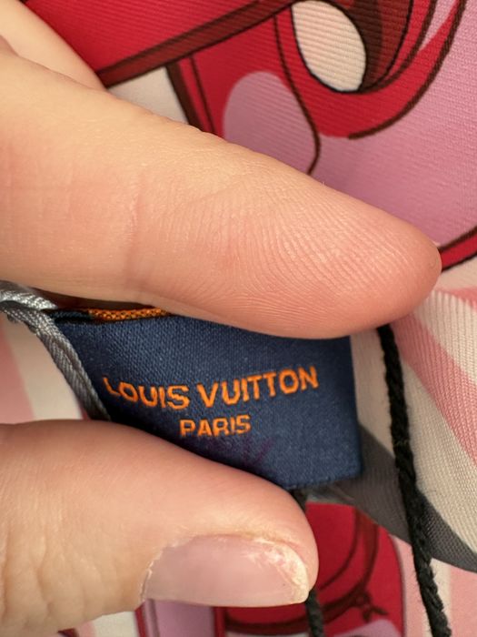 Chusta jedwabna Louis Vuitton