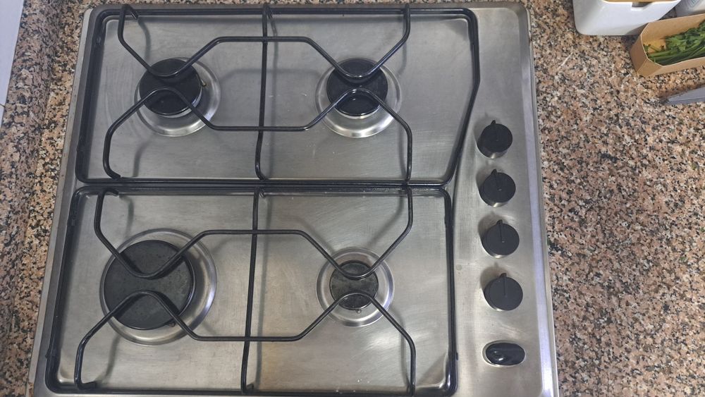 Placa de fogão gás natural usado