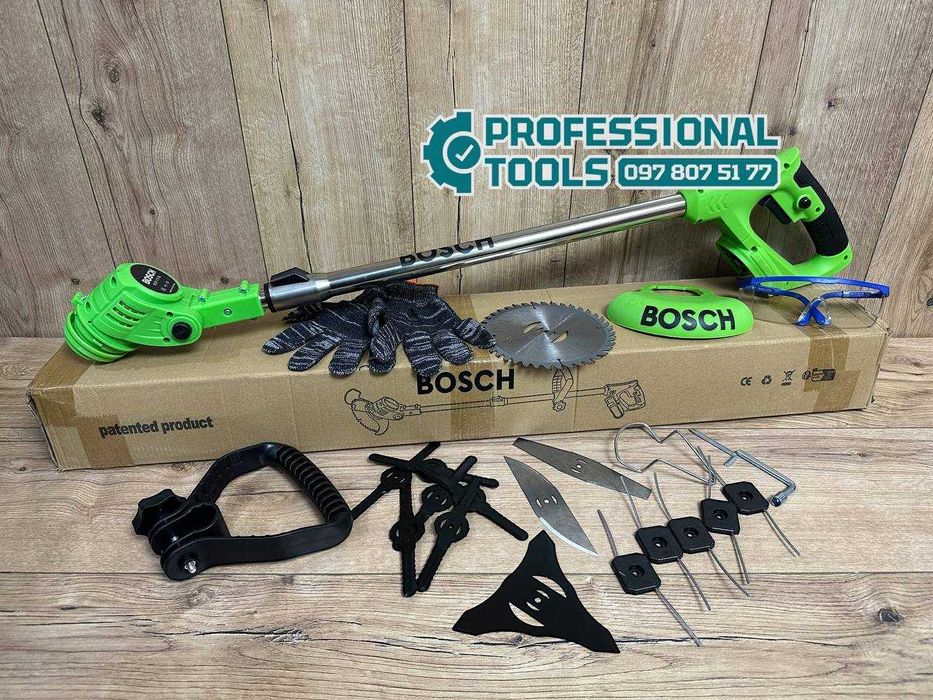 Аккумуляторний триммер BOSCH DUR179BL косилка для трави КАРКАС без АКБ