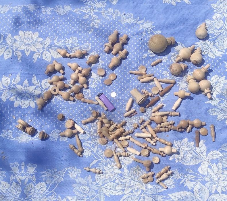 Дерев'яні вироби ручки стійки і