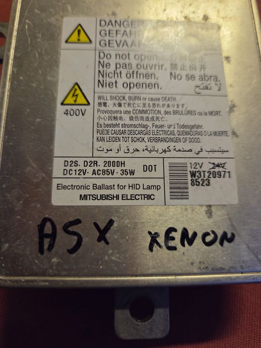 Przetwornice xenon Mitsubishi ASX