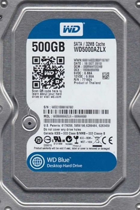 Жорсткий диск HD Sata 3  На 500GB  Для ПК