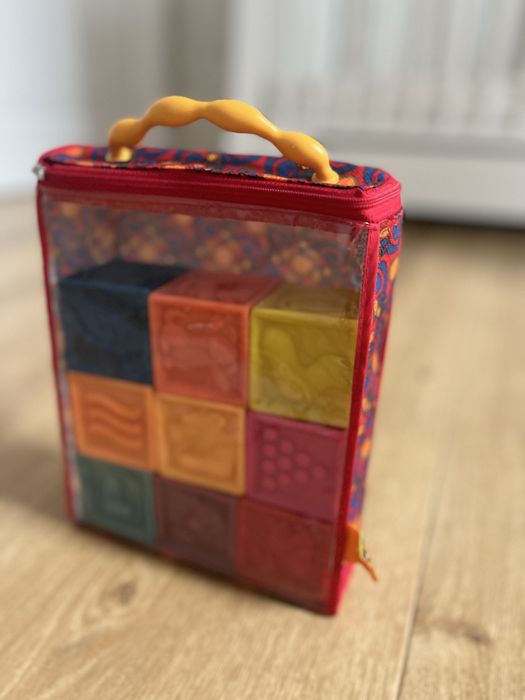 B.Toys miekkie klocki dla niemowląt