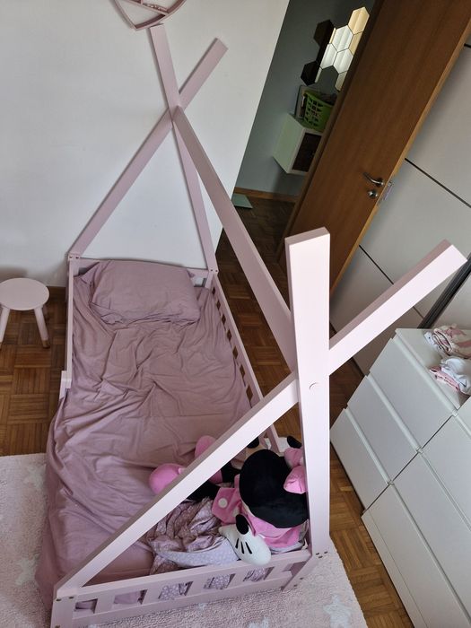 Cama De Crianças Ml-design Tipi 80x160cm