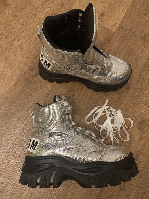 msgm черевики кросівки ботінки італія устілка 23 -24