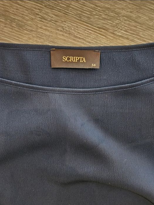 Camisa/blusa azul da Scripta mangas largas 36