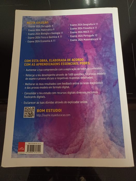 Livro Preparação para exame de Matemática do 9 Ano