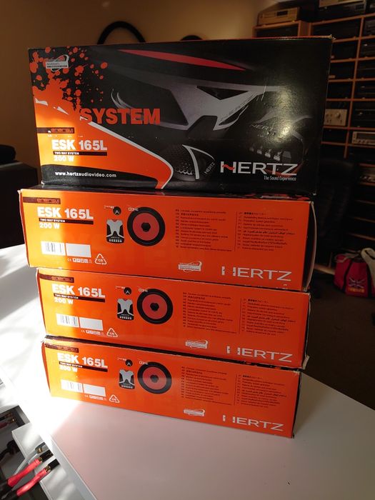 Автомобильная компонентная двухполосная АС Hertz ESK165L/новая/