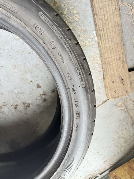 19 225/45 Dunlop SportMaxxRT шини комплект літо