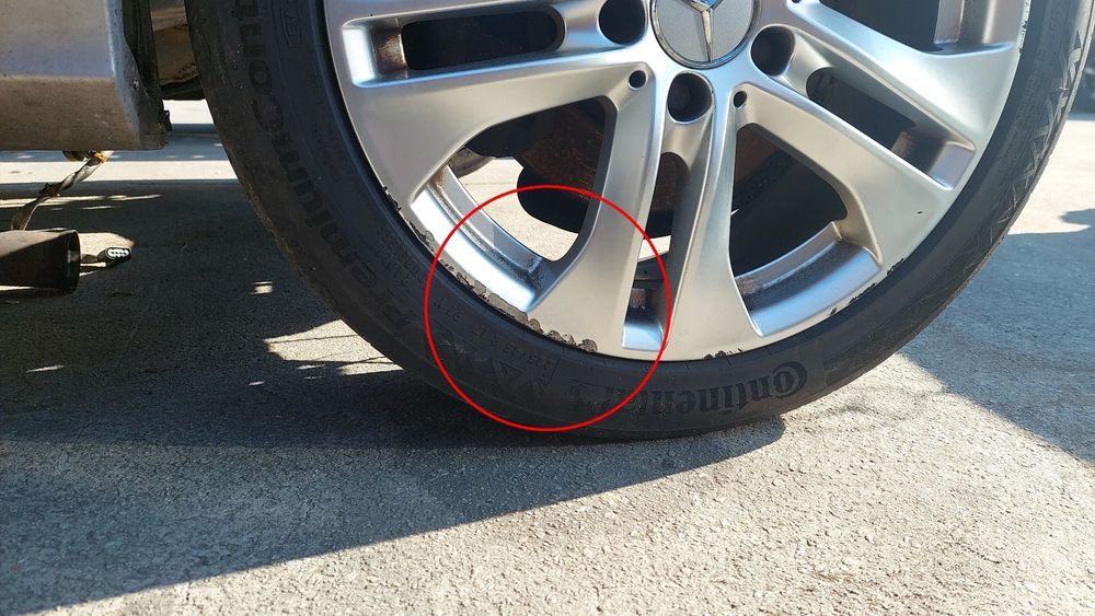 Conjunto de jantes MERCEDES-BENZ Classe C Carrinha (S204)