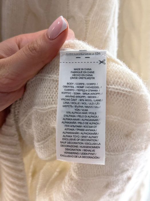 Светр з 90% вовни та 10% кашеміру  Polo Ralph Lauren, оригінал