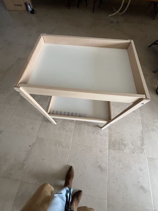 Tocador em Faia e Branco lacado