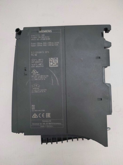 Блоки живлення Siemens Simatic S7-1500