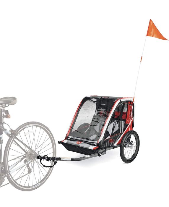 Детский велоприцеп