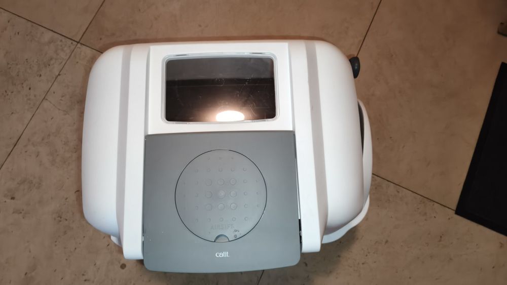 Caixa auto limpeza para gatos