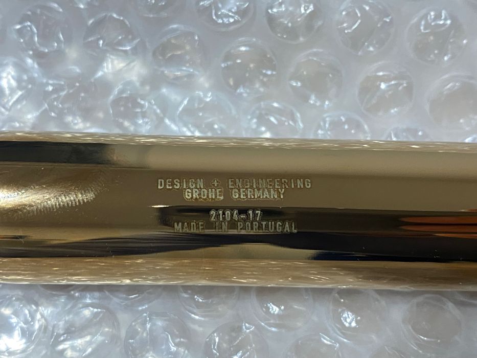 Grohe Essence wylewka baterii umywalkowej ściennej, warm sunset 230 mm