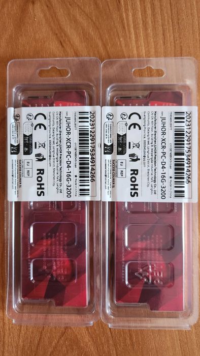 Оперативная память Juhor DDR4 3200 32Gb (2x16Gb)