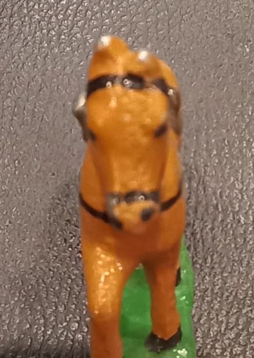 Cavalinho de chumbo de presépio Português 1930 a 1945