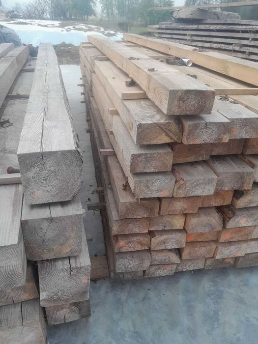 Tarcica sucha, deski, kantówka