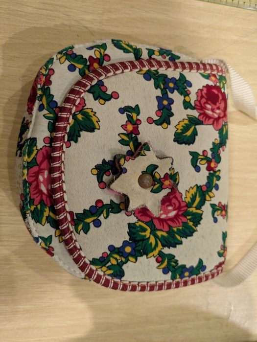 Torebka dziecięca, torebka regionalna, Jambor, ręcznie wykonana