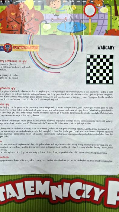 Gra edukacyjna planszowa Bawię się. Spostrzegawczość