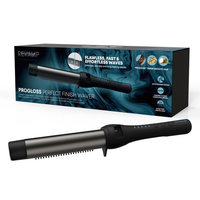 Плойка Revamp Progloss Perfect Finish Hair Waver TO-1500