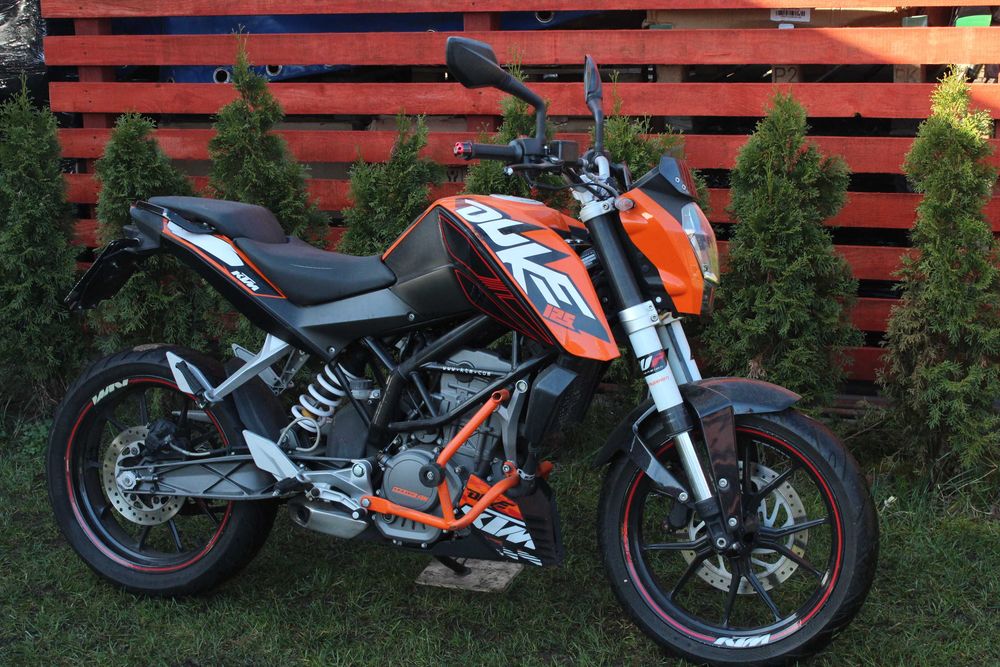 KTM DUKE 125 rok 2011 raty na telefon transport pod dom zamiana ...