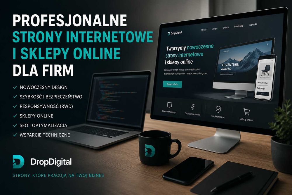 Tworzenie stron internetowych i sklepów online dla firm