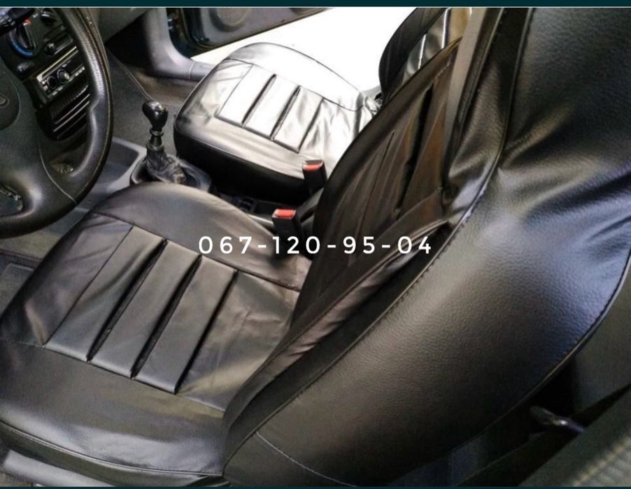 Авто чехлы на Славута Таврия Ваз 2102,2103,2104,2105,2106 Из Экокожи.