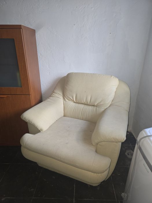 Sofá 3 lugares + Poltrona