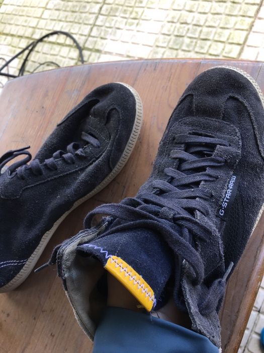 Par de sapatilhas G Star azuis