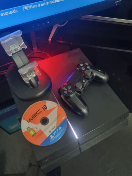 Ps4 + Jogo + comando Sony + Base de carregamento