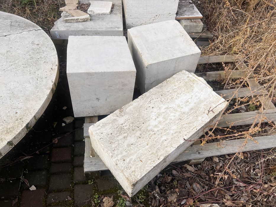 Umywalka/zlew kamienny z marmuru