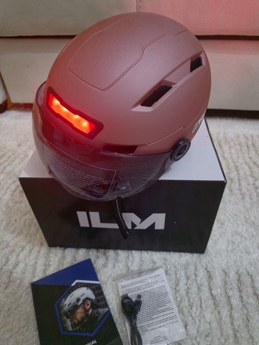 Capacete ilm led