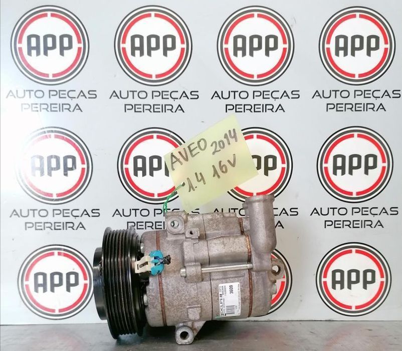 Compressor ar condicionado Chevrolet Aveo 2015 1.4 16V