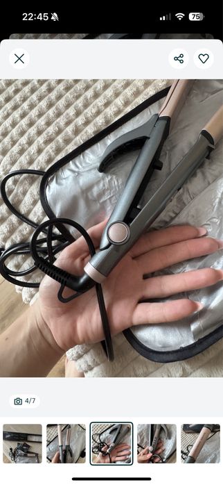 Выпрямитель для волос CECOTEC Bamba RitualCare 1000 Ceramic 2in1