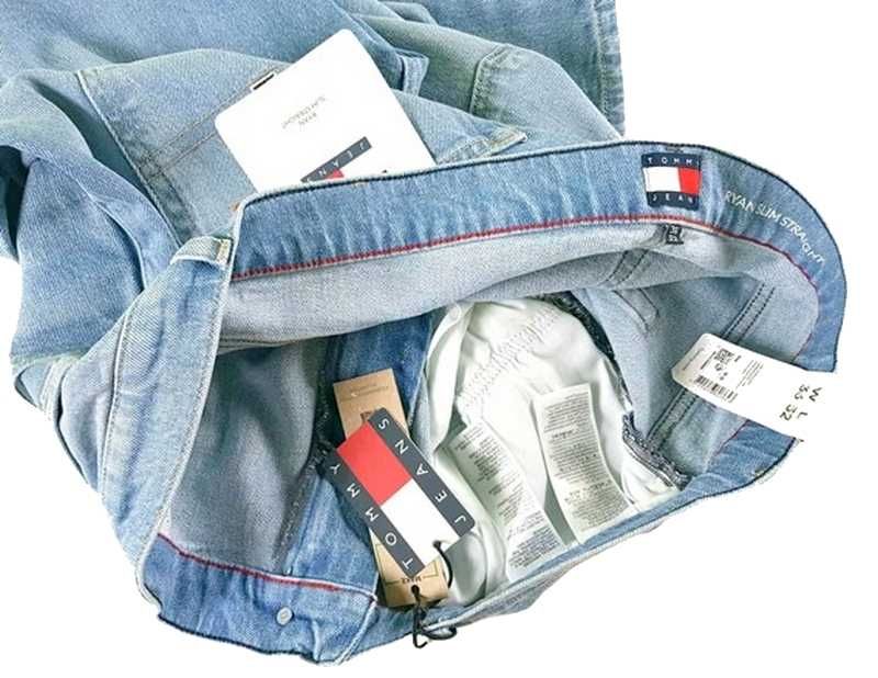 Męskie jeansy Tommy Jeans Ryan -Straight Tommy Hilfiger nowe - W36/L32