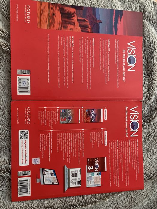 podręcznik i ćwiczenia vision 3 dla szkół ponadpodstawowych