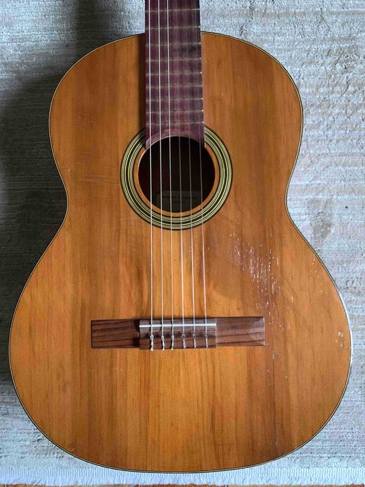 Guitarra clássica J Camurat ano 1971